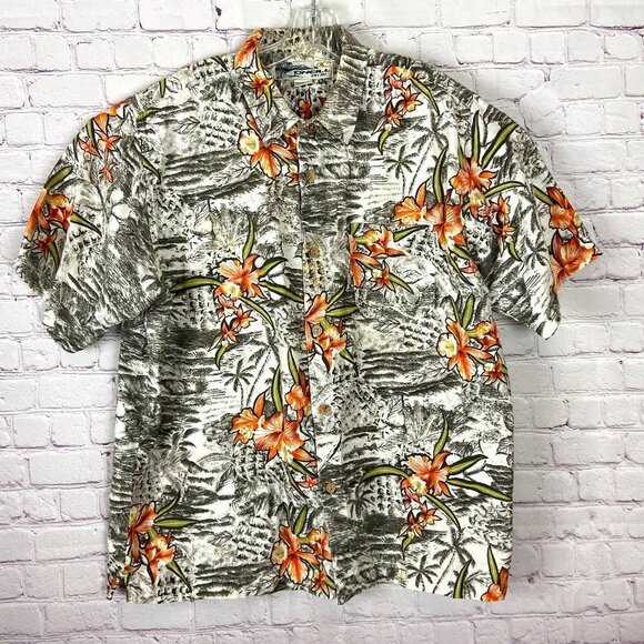 O'Neill Other - Sold* O'Neill Men's Casual Button Down Shirt - Orange Floral